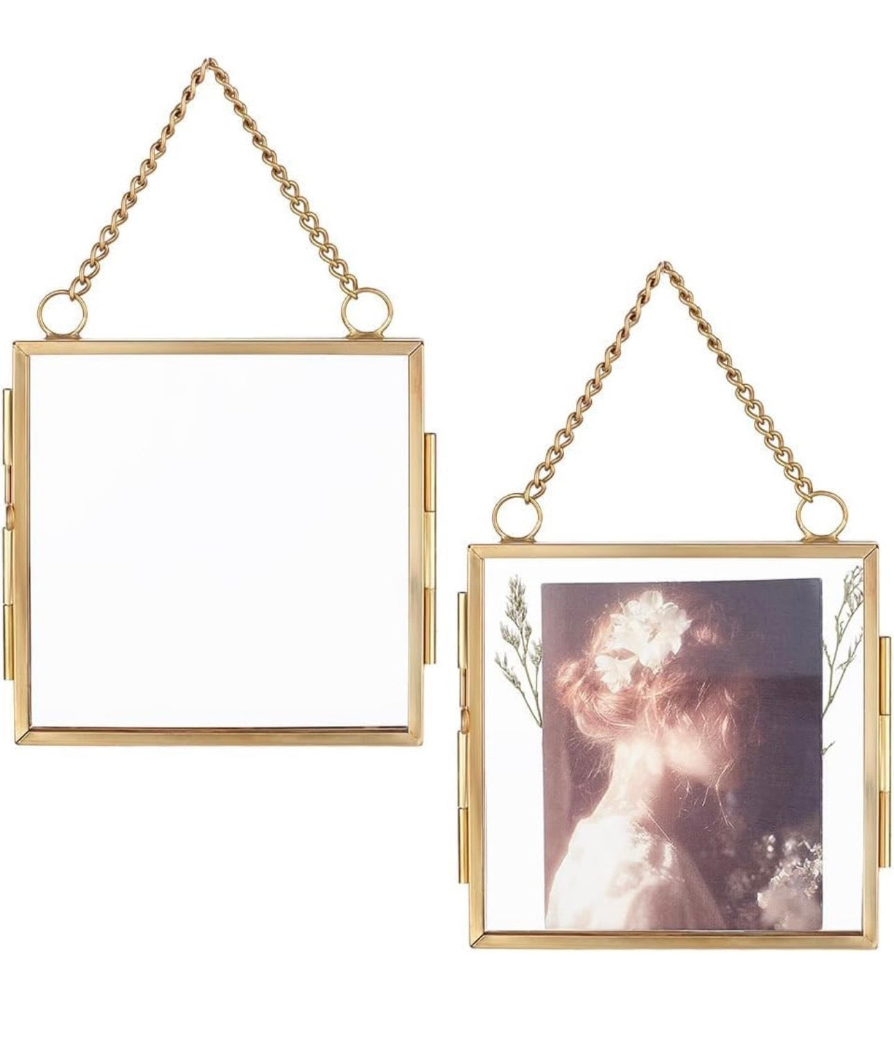 Custom Handwriting Embroidery Mini Floating Frame – Memorial Keepsake Gift