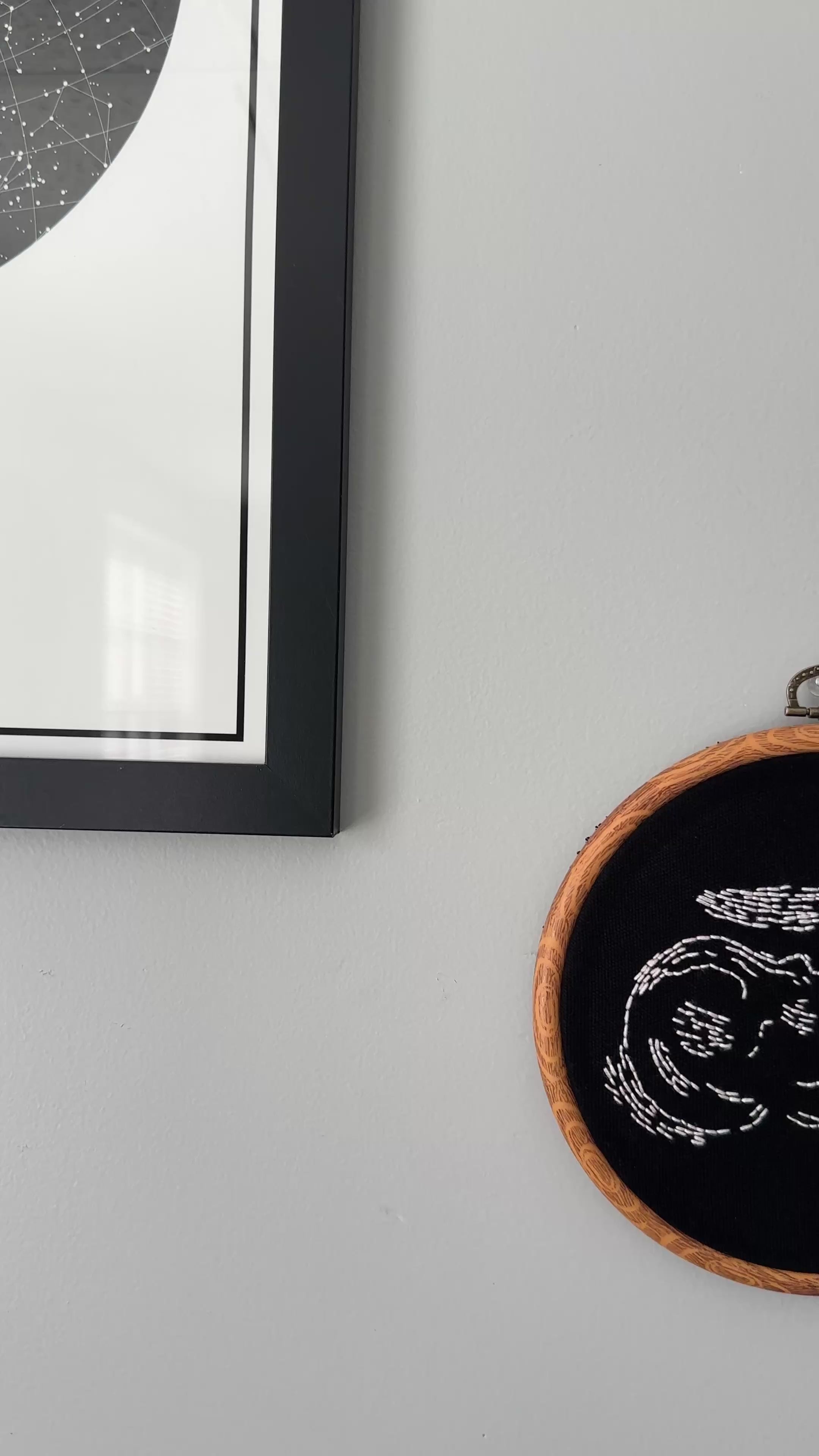 Custom Ultrasound Embroidery Hoop Pattern – Hand-Stitched Baby Keepsake (Digital File, Stick and Stitch Design, PDF)